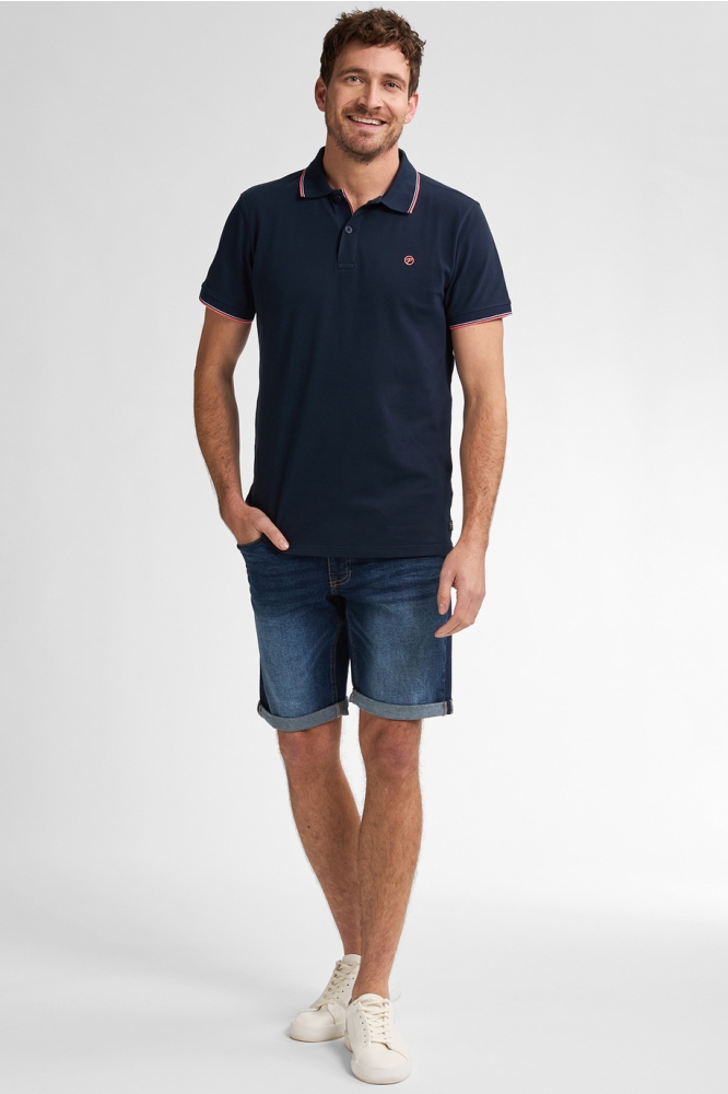KLASSIEKE POLO WAVE M ROS POL003 5178 NAVY BLUE